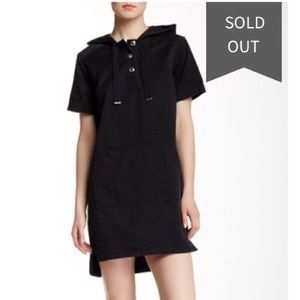 Marc Jacobs Black Hoodie Dress